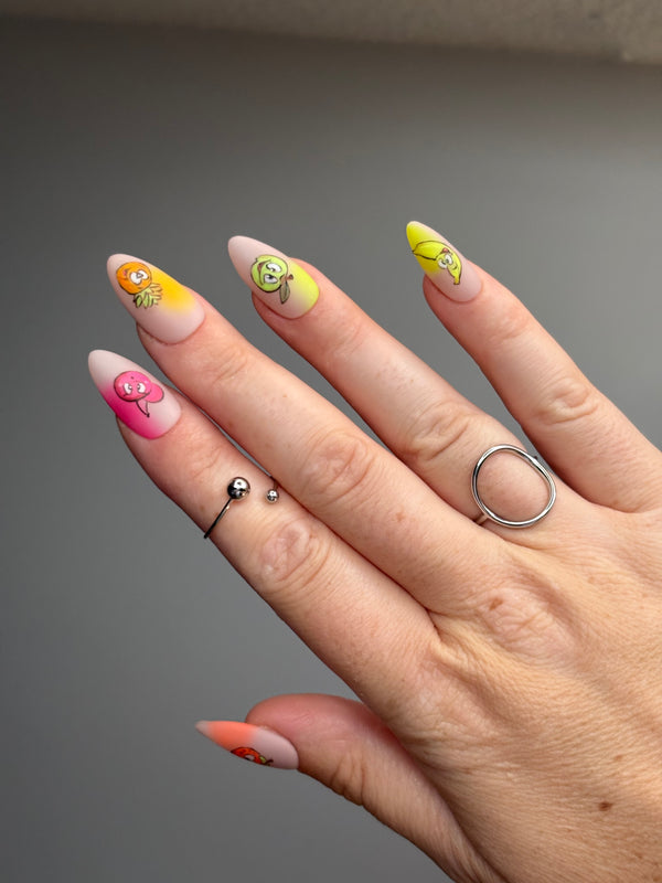 Press-On Nails Summer-Oasis is good