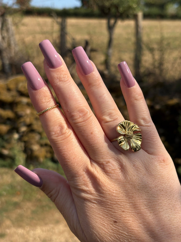 Press-On Nails-Unita pink lavender