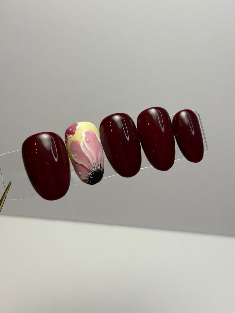 Press-On Nails -Candy Flower