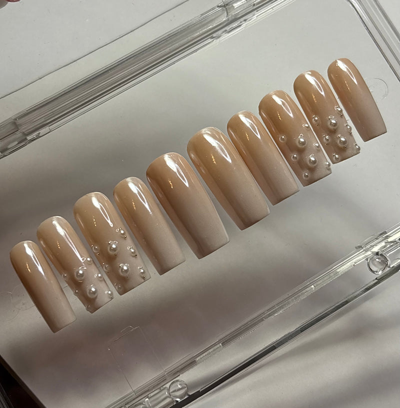 Press-On Nails - Wedding day