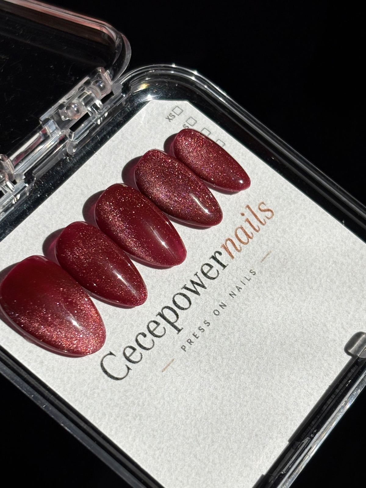Press-On Nails -Unita Redwish Candy