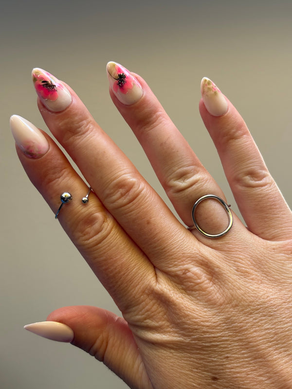 Press-On Nails Rosy Muse