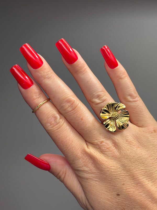Press-On Nails -Oka Red