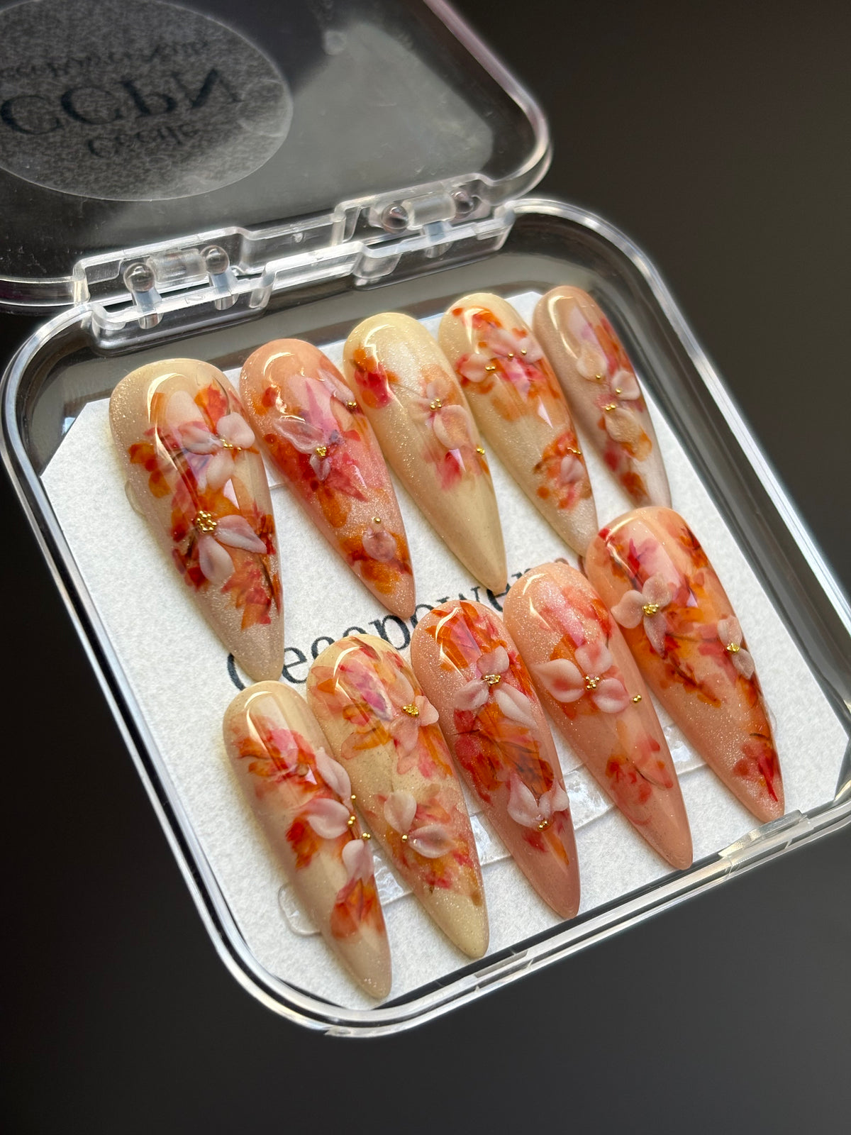 Press on Nails-Painted Lady premium