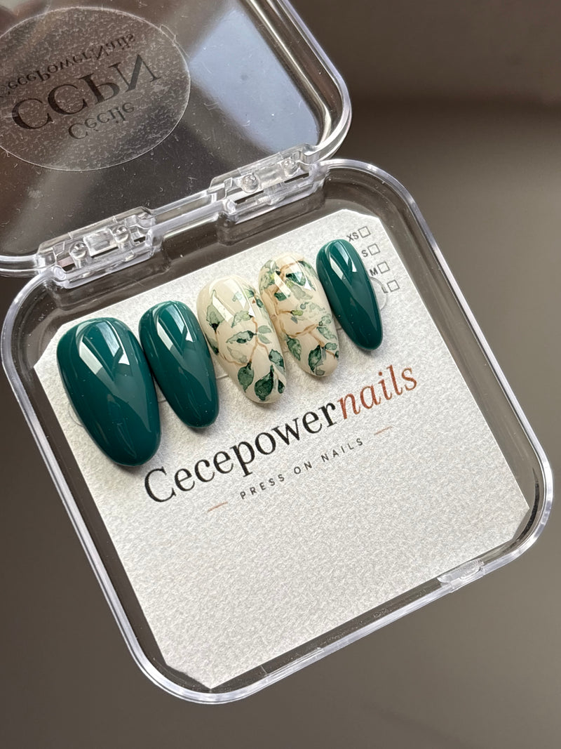 Press on Nails-Wedding nature