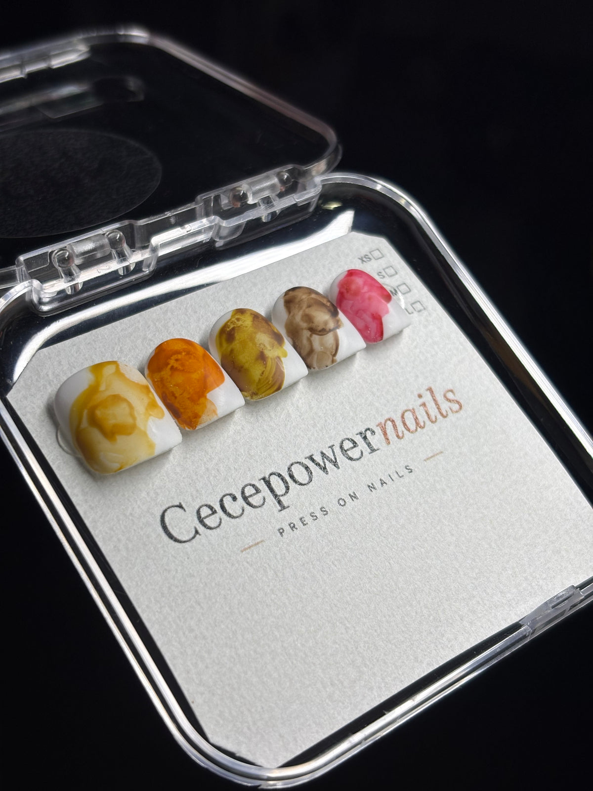 Press on Nails-Couleurs d’aquarelle