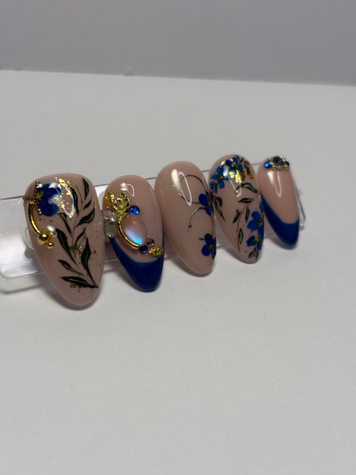 Press-On Nails horthensias