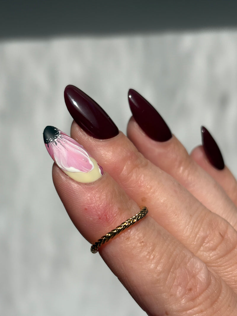 Press-On Nails -Candy Flower