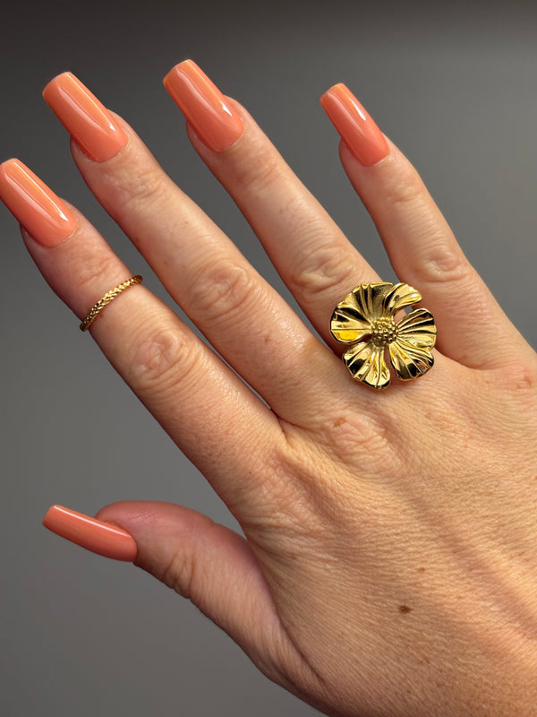 Press-On Nails-Unita terracota