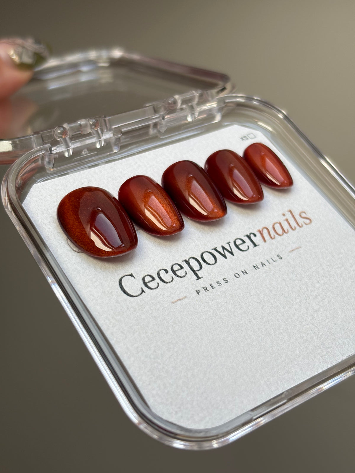 Press-On Nails -Unita Redwish Candy