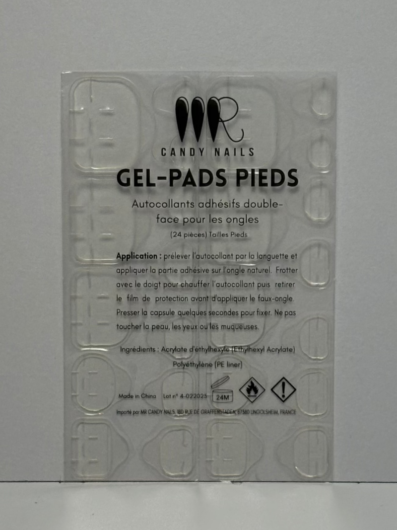 Gel pads Pied