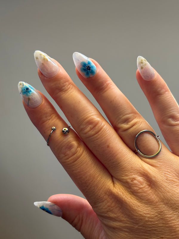 Press-On Nails Azure muse