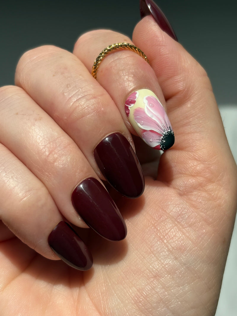 Press-On Nails -Candy Flower