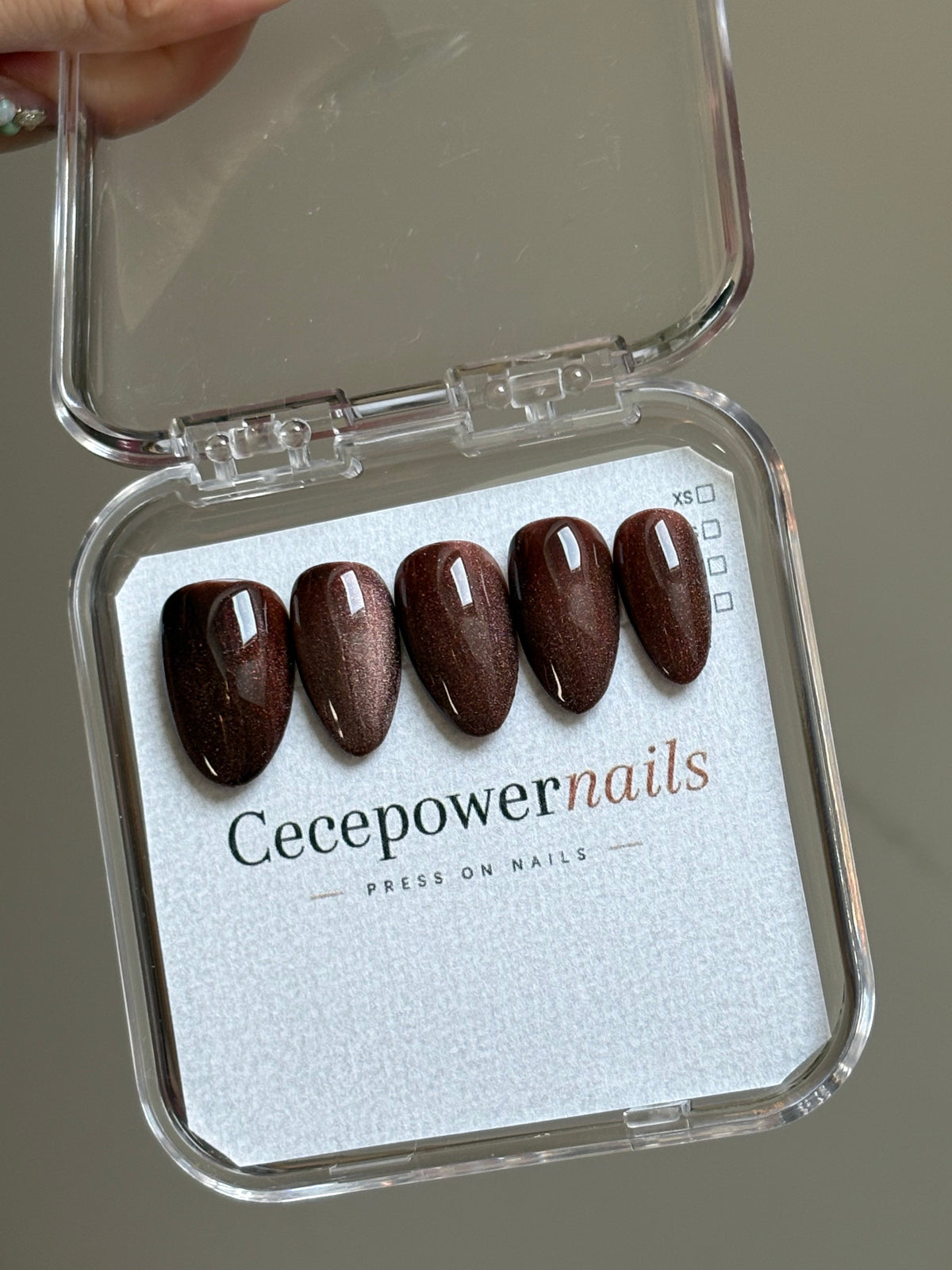 Press-On Nails -Unita Cookies Expresso