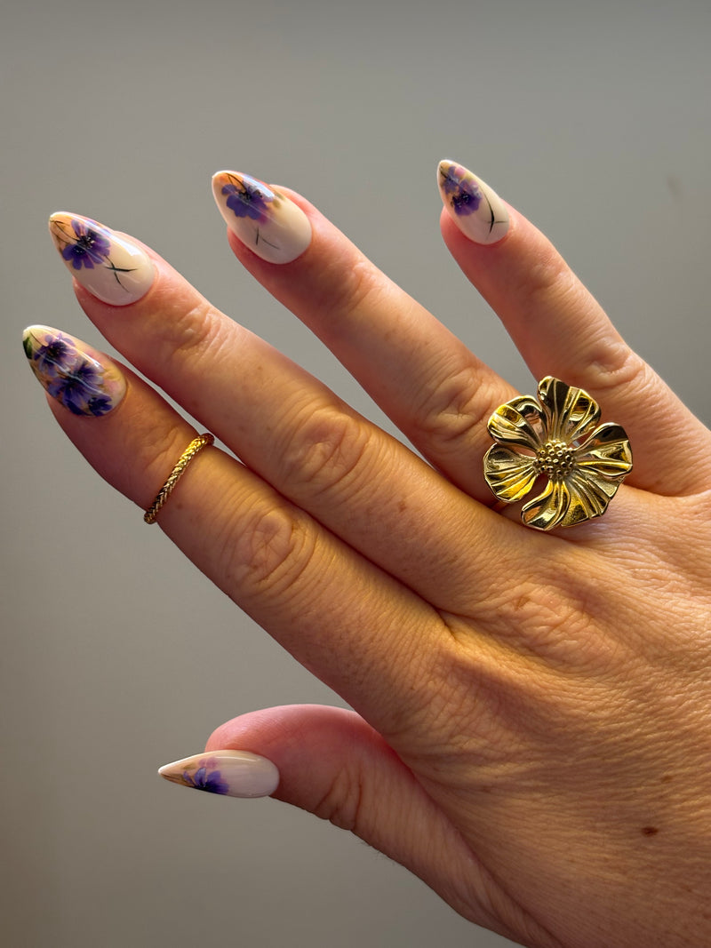 Press-On Nails Purple Muse