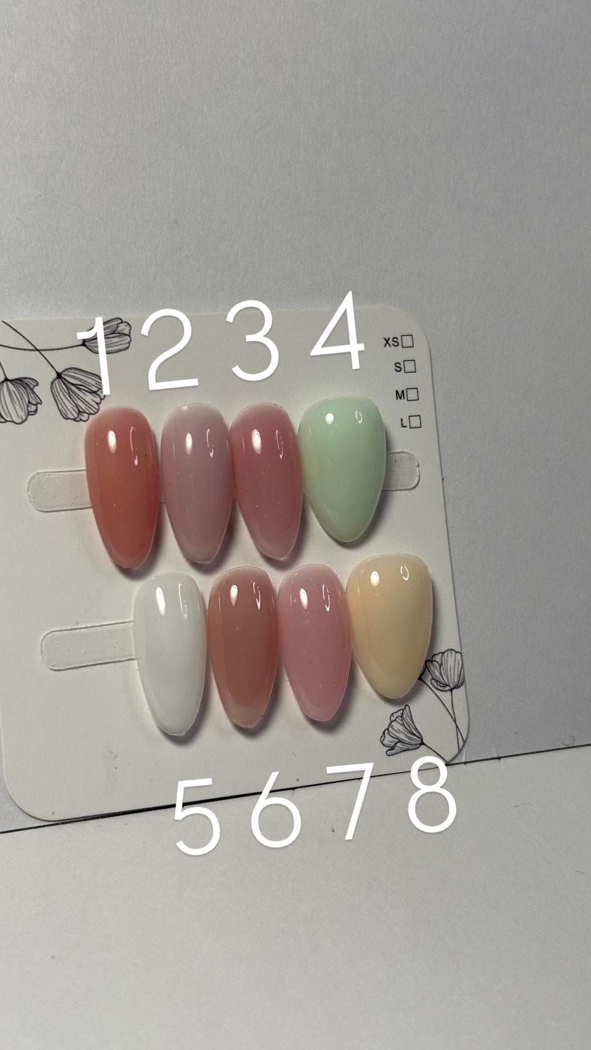Press-On Nails-Silk gel