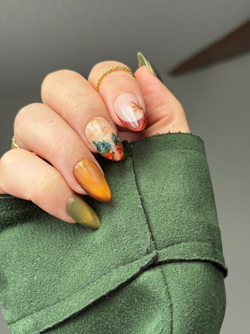Press on Nails- Pépite automnale