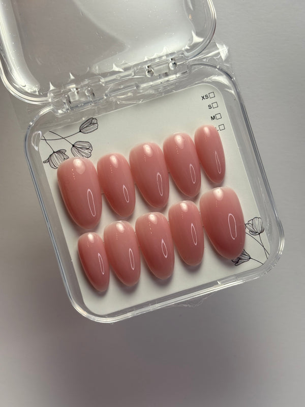 Press-On Nails-Silk gel