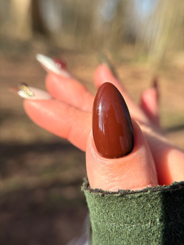 Press-On Nails-Coffee moment