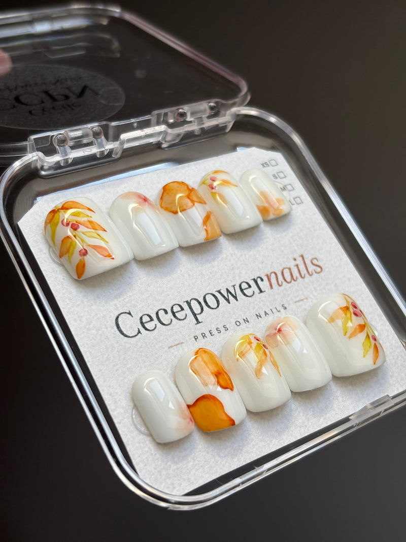 Press on Nails-MARIGOLD