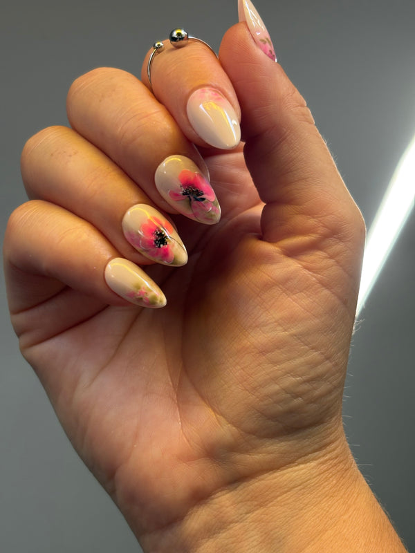 Press-On Nails Rosy Muse