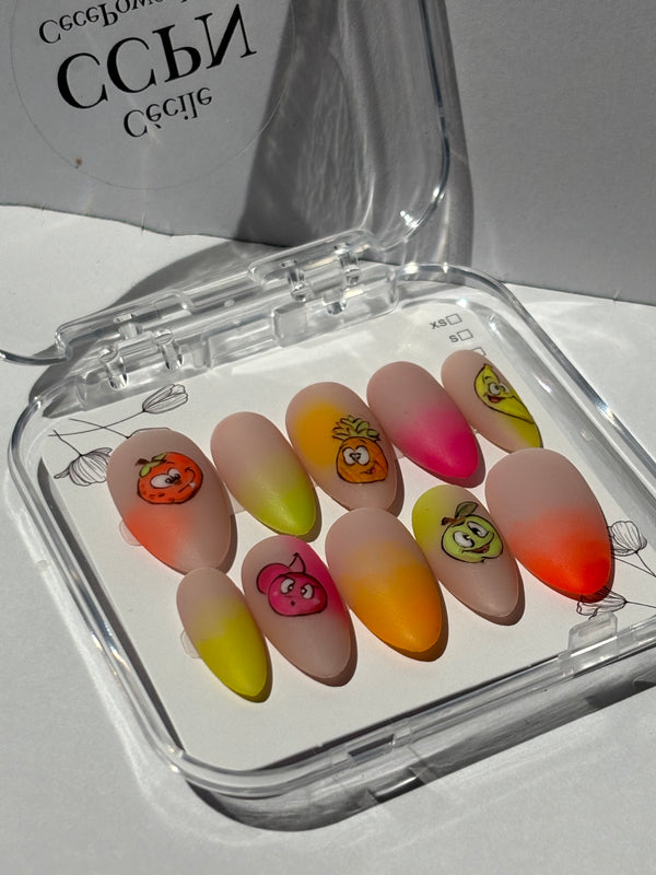Press-On Nails Summer-Oasis is good