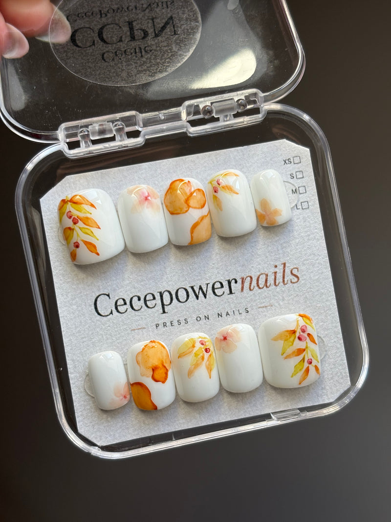 Press on Nails-MARIGOLD