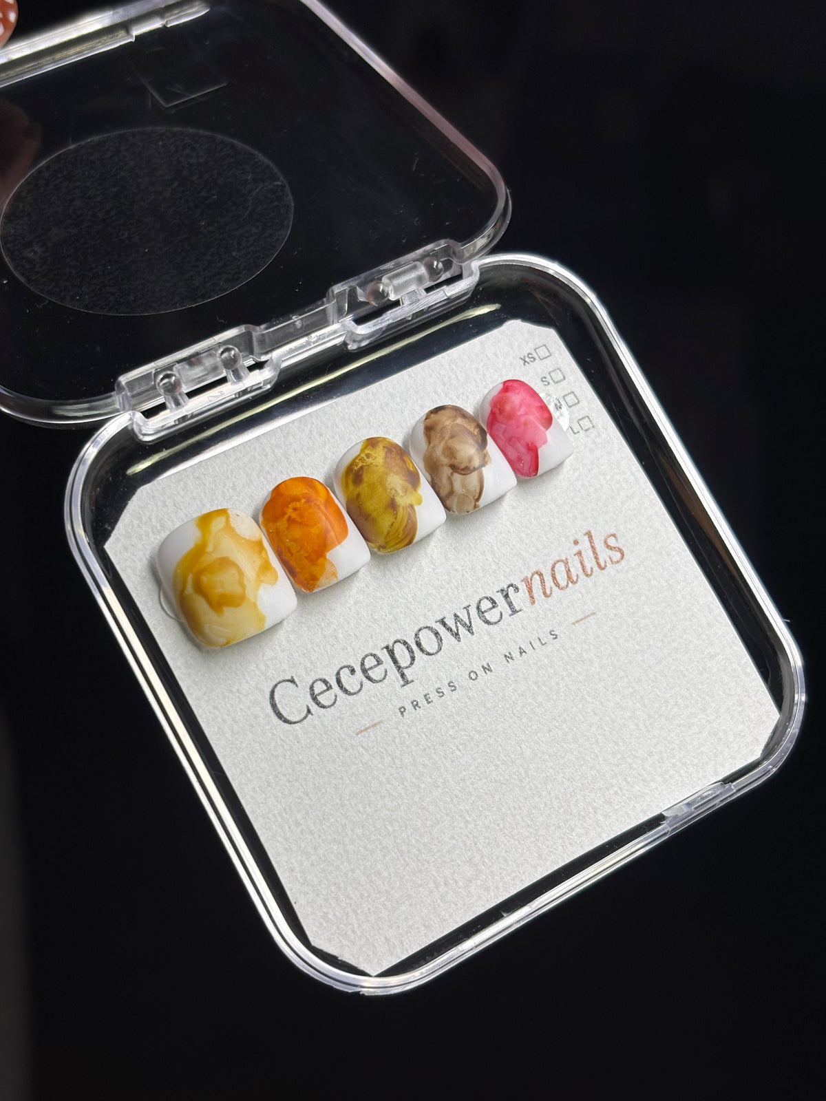 Press on Nails-Couleurs d’aquarelle