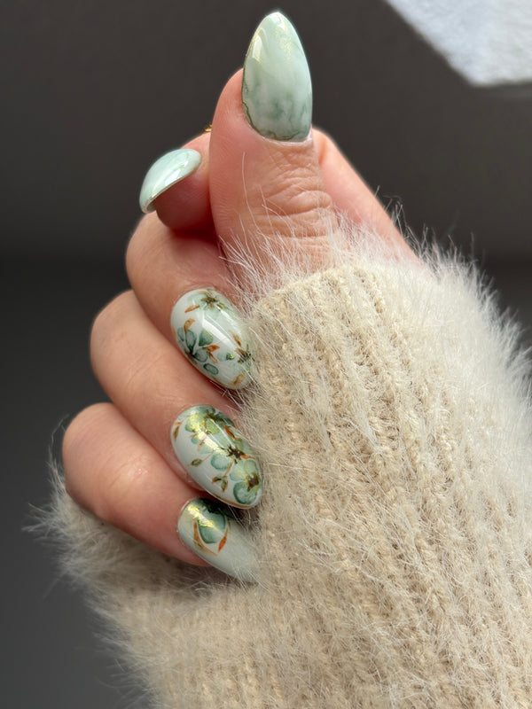 Press on Nails-Freya mint