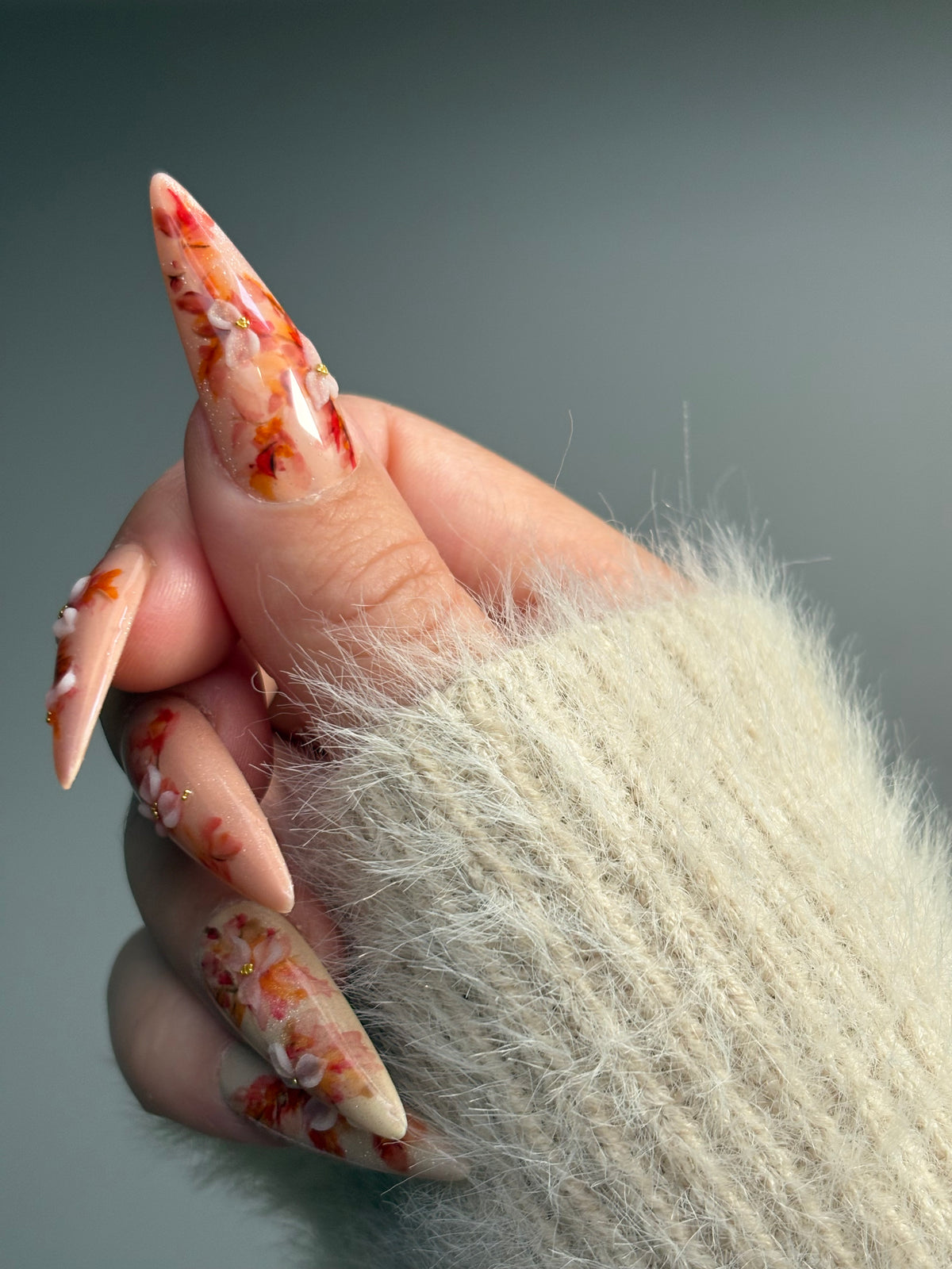 Press on Nails-Painted Lady premium
